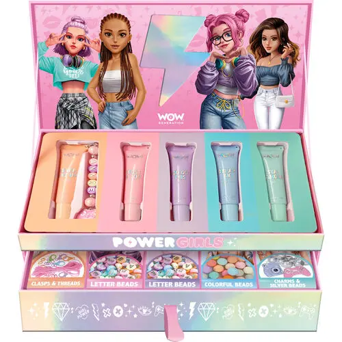 WOW GENERATION SET DI LIP GLOSS CON PERLINE