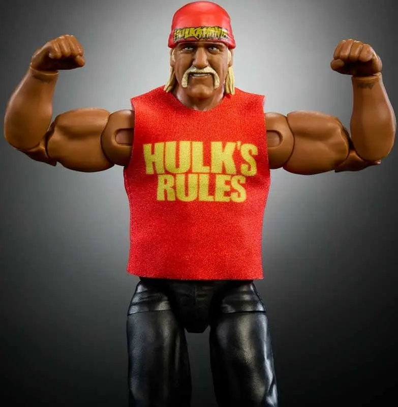 WWE Wrestlemania action figure Hulk Hogan Elite Collection