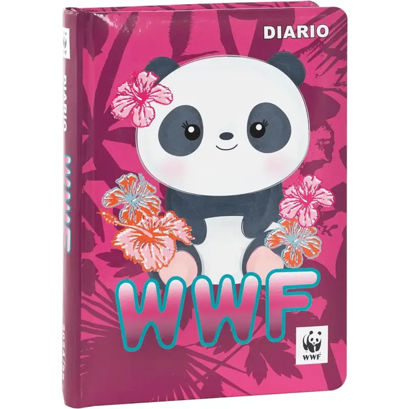 WWF Diario Scuola 12 mesi 2024-2025 grafica Panda