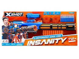 X-Shot Insanity Rage Fire Motor 72 Dardi