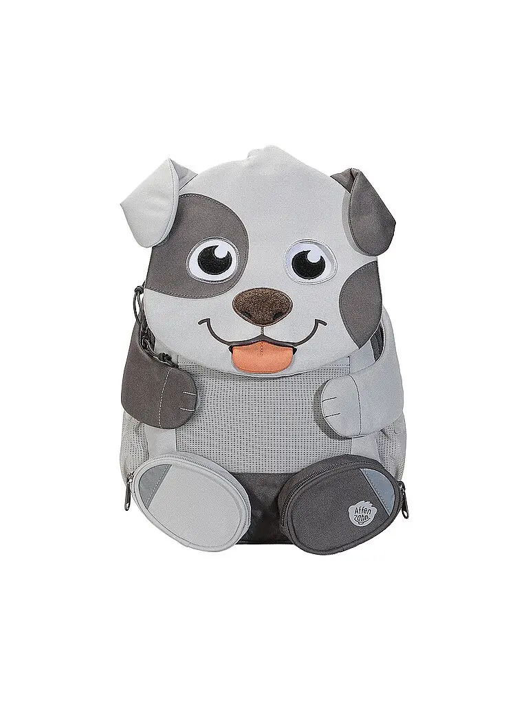 Zaino ASILO Affenzahn Large Friend grigio