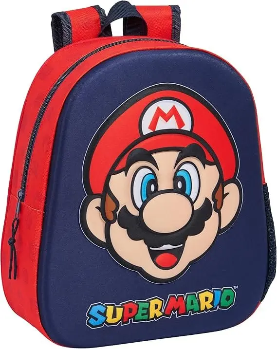 Zaino Asilo Super Mario con Grafica 3D