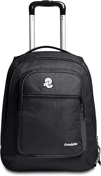 Zaino New Bump Plain Invicta Trolley Nero