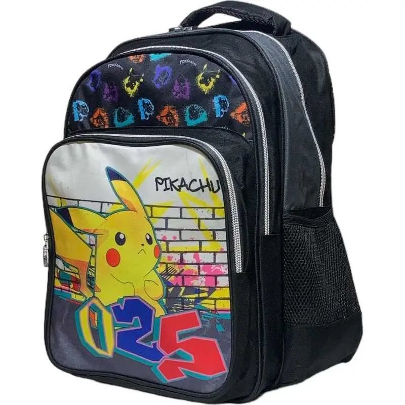 Zaino Pokemon Pikachu da 42cm adatto alla Scuola Elementare