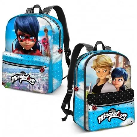 Zaino Scuola Miraculous Ladybug | Zainetto Reversibile