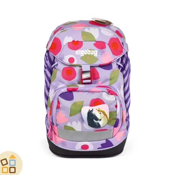 ZAINO SCUOLA PRIME, FLOWER POW