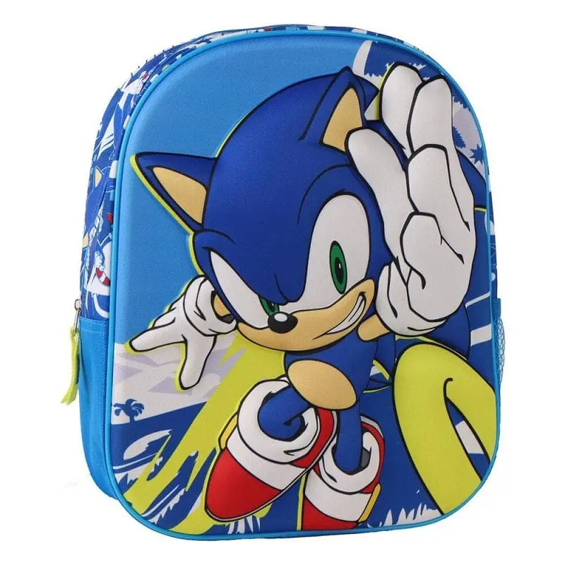 Zaino Sonic 30cm Ideale per l'Asilo e il tempo libero
