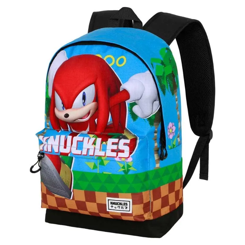Zaino Sonic Knuckles 44 ideale per la Scuola Elementare e Media