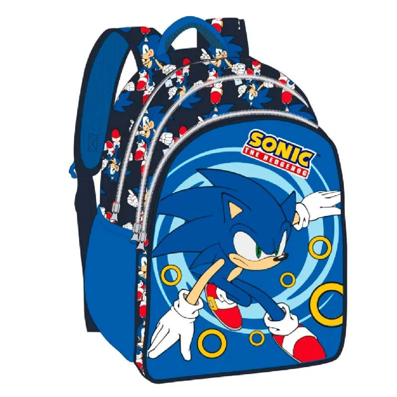 Zaino Sonic Scuola Elementare 42 cm