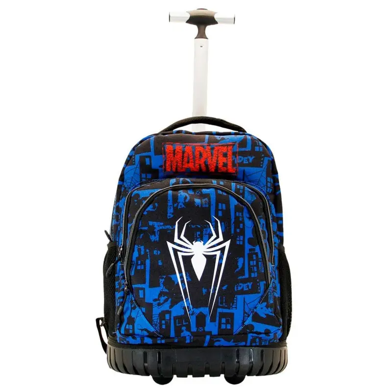 Zaino Trolley Scuola Spiderman da 47cm