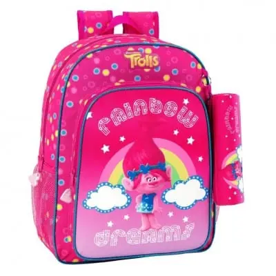 Zaino Trolls con Astuccio, Scuola Elementare