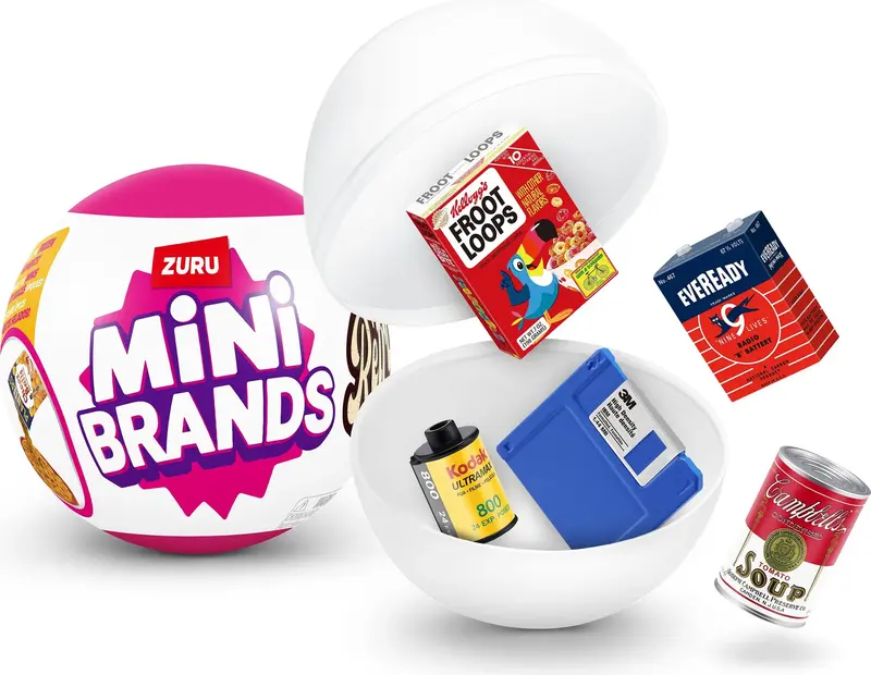 zuru Mini Brands - Retro - Serie 1 - Palla a sorpresa
