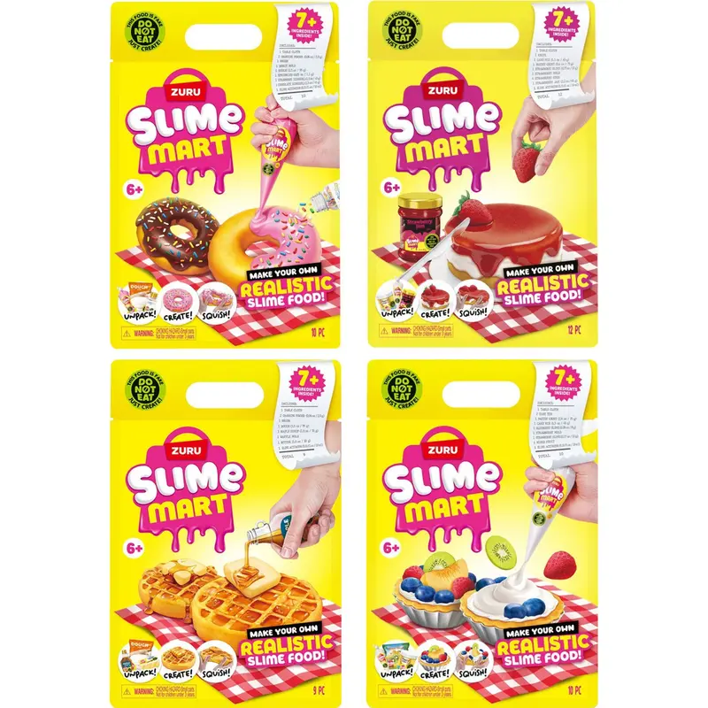 ZURU Slime Mart - Kit Slime Creativo con Ingredienti a Tema